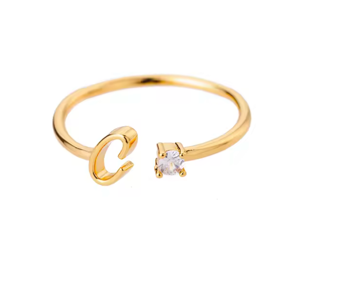 The Luminous Monogram Ring