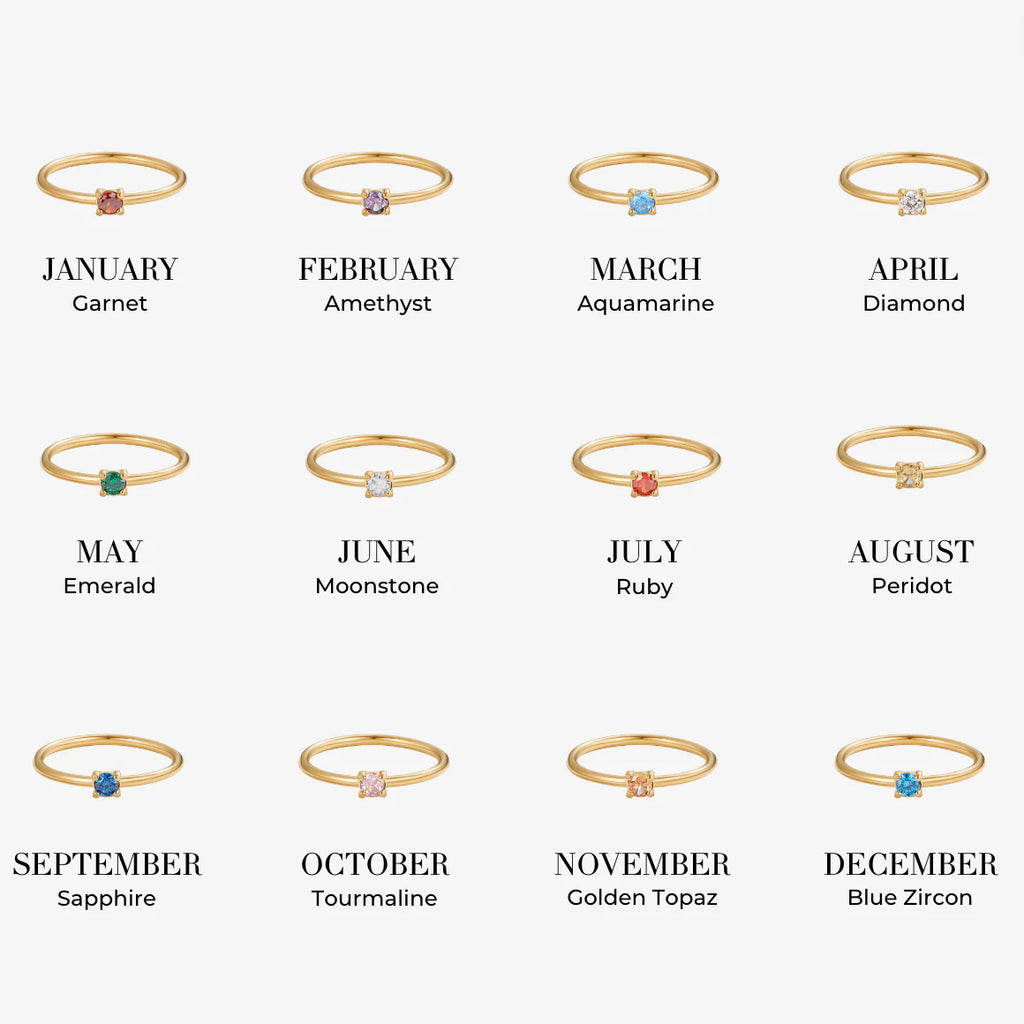 The Birthstone Ring Collection